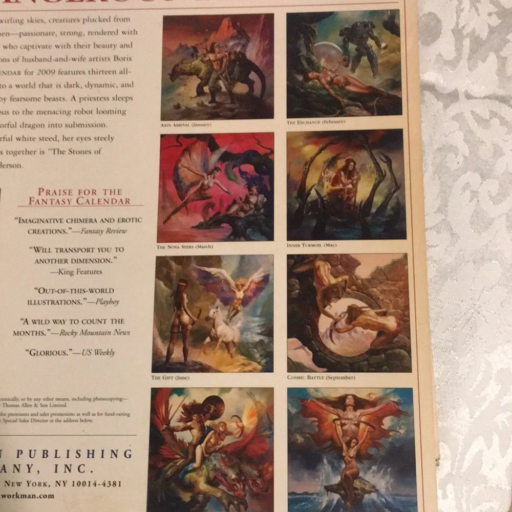 Boris Vallejo & Julie Bell Bundle 8 items